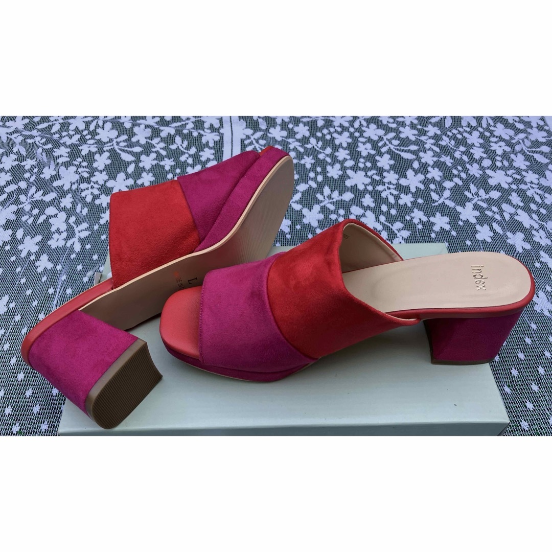 INDEX(インデックス)の☆INDEX☆デザインミュール レディースの靴/シューズ(ミュール)の商品写真