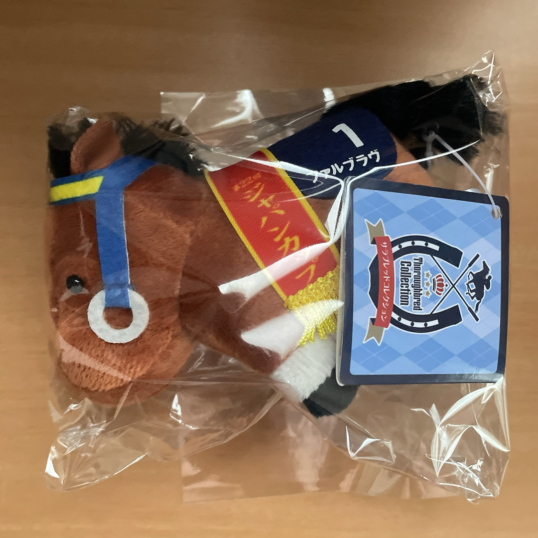 SK JAPAN(エスケイジャパン)のサラブレッドコレクション　マスコットボールチェーン9 ファルブラヴ エンタメ/ホビーのおもちゃ/ぬいぐるみ(キャラクターグッズ)の商品写真