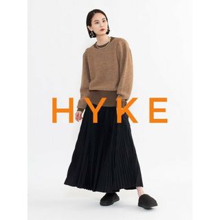 ハイク(HYKE)の完売　HYKE　ALPACA SWEATER POWER SHOULDE(ニット/セーター)