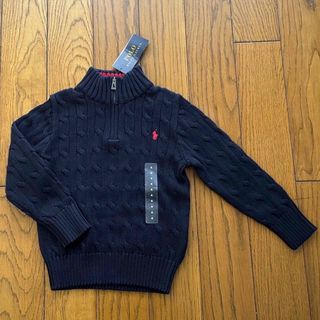 POLO RALPH LAUREN - Ralph Lauren新品ボーイズ用コットンケーブルニット　100〜110