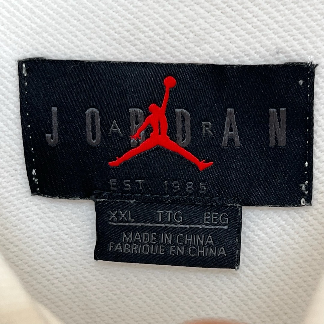 Jordan Brand（NIKE）(ジョーダン)のレア NIKE ジョーダンブランド スウェットシャツ でかロゴ刺繍 ゆるだぼ メンズのトップス(スウェット)の商品写真