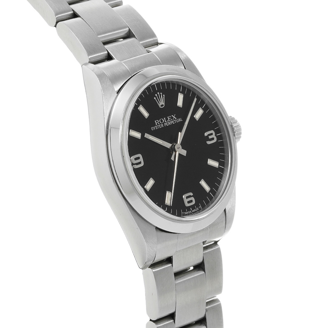 ROLEX(ロレックス)の中古 ロレックス ROLEX 67480 U番(1997年頃製造) ブラック ユニセックス 腕時計 レディースのファッション小物(腕時計)の商品写真