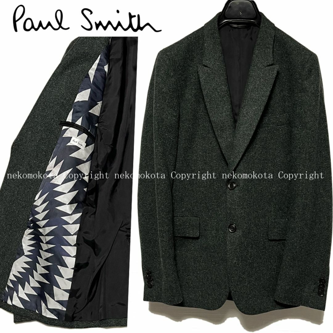 Paul Smith(ポールスミス)のポールスミス 2B ウール テーラード ジャケット M Paul Smith レディースのジャケット/アウター(テーラードジャケット)の商品写真