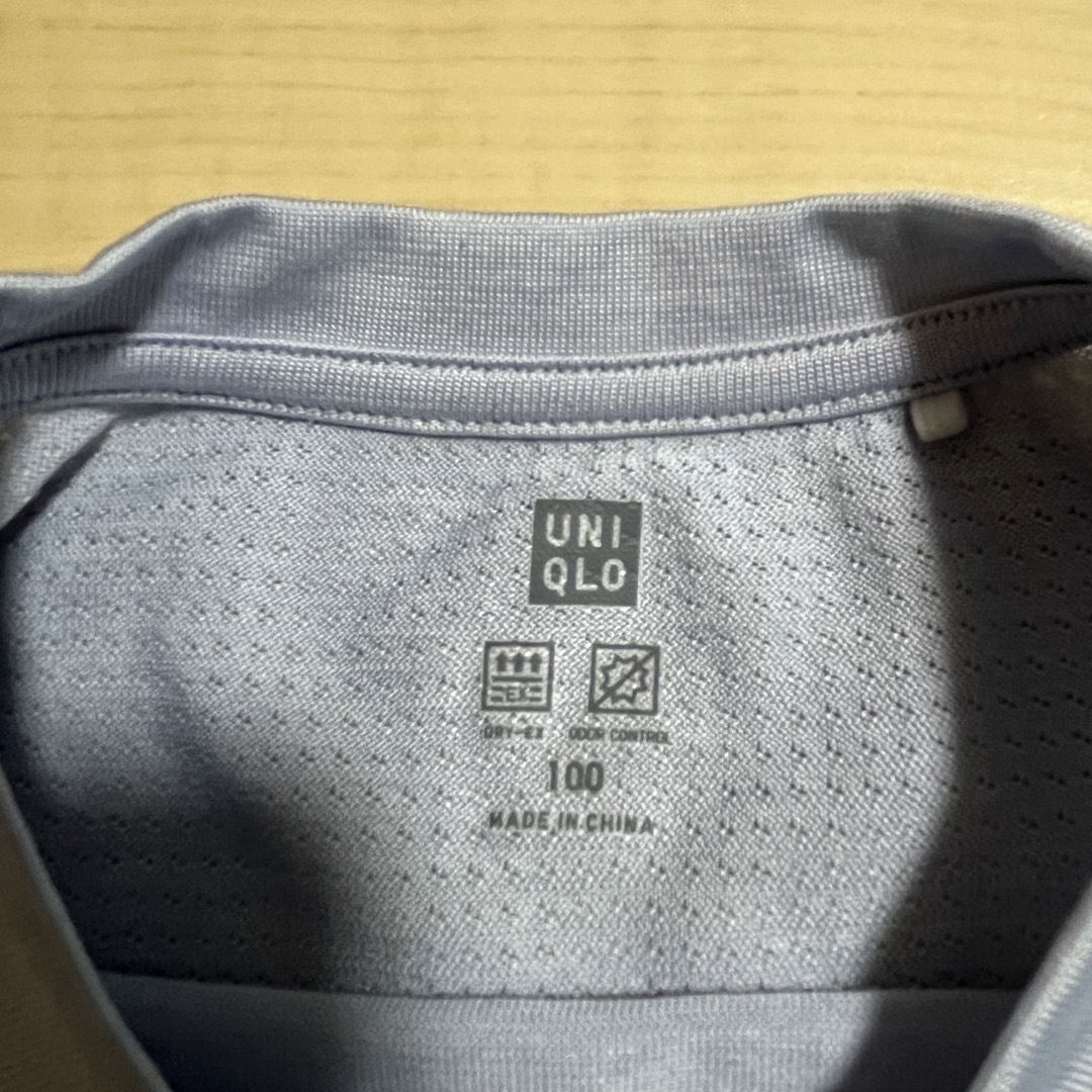 UNIQLO(ユニクロ)のユニクロ　ドライEX半袖シャツ キッズ/ベビー/マタニティのキッズ服男の子用(90cm~)(Tシャツ/カットソー)の商品写真