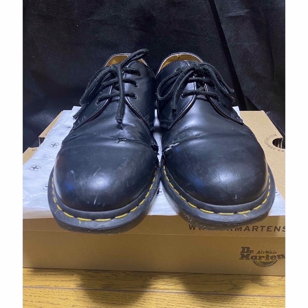 Dr.Martens(ドクターマーチン)の外箱付き ドクターマーチン 1461 3ホールギブソン レザーシューズ 黒 メンズの靴/シューズ(ドレス/ビジネス)の商品写真