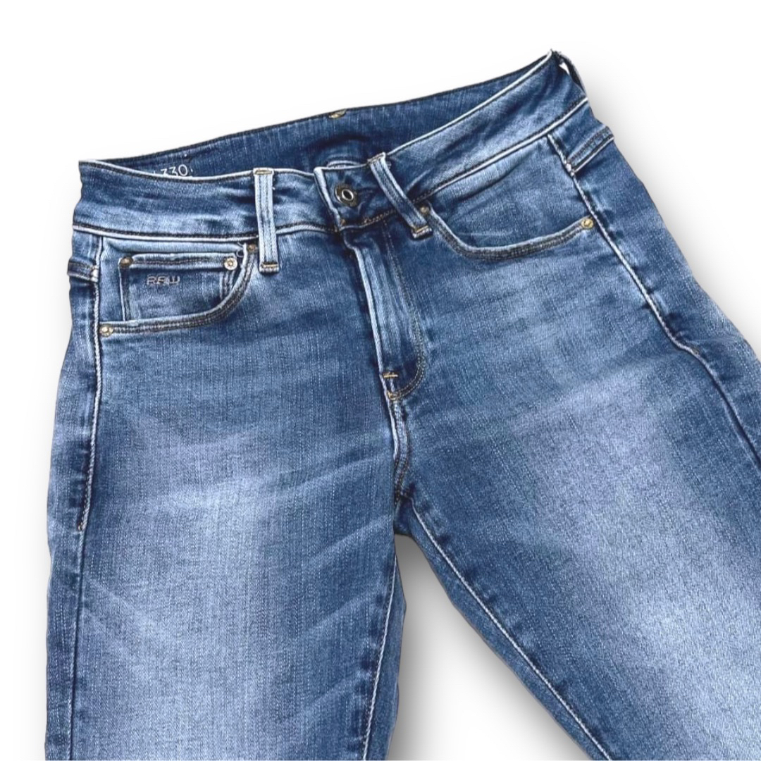 G-STAR RAW(ジースター)のジースターロゥ 3301 MID SKINNY RP ANKLE ストレッチ レディースのパンツ(デニム/ジーンズ)の商品写真