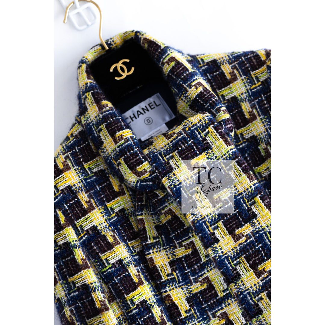 CHANEL - シャネル ジャケット 36 CHANEL イエロー ウール CHANEL - シャネル ジャケット 36 CHANEL イエロー ウール