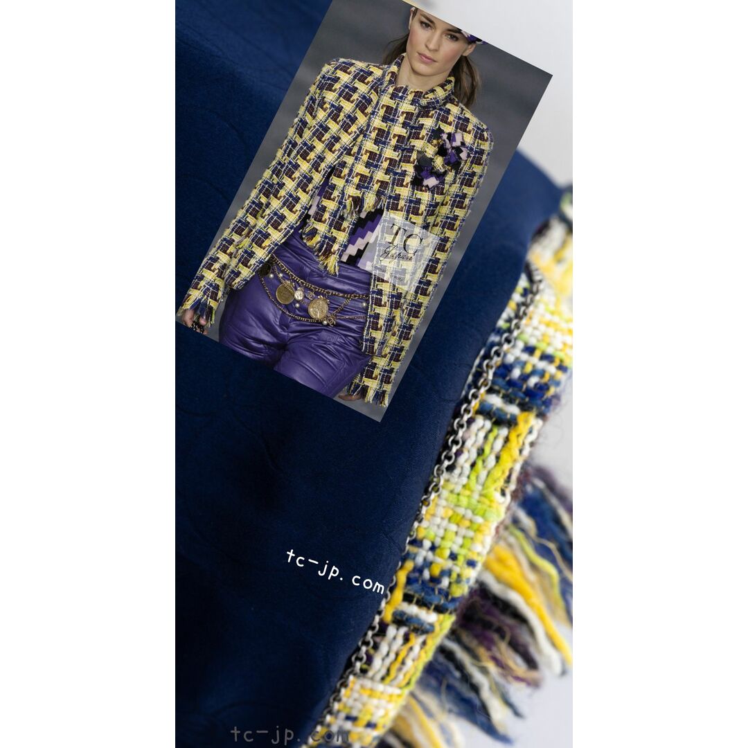 CHANEL - シャネル ジャケット 36 CHANEL イエロー ウール CHANEL - シャネル ジャケット 36 CHANEL イエロー ウール