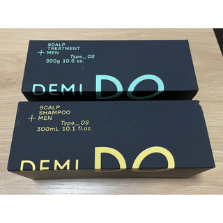 デミコスメティクス(DEMI COSMETICS)の【新品】デミドゥ メンズ スカルプセット （シャンプー、トリートメント）(シャンプー)