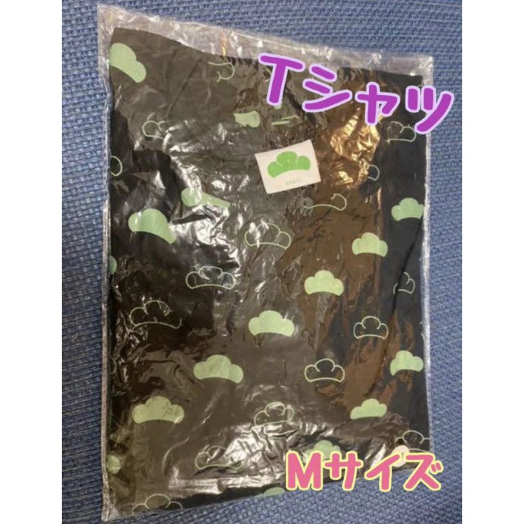 おそ松さん　Ｔシャツ　総松柄　黒 メンズのトップス(Tシャツ/カットソー(半袖/袖なし))の商品写真