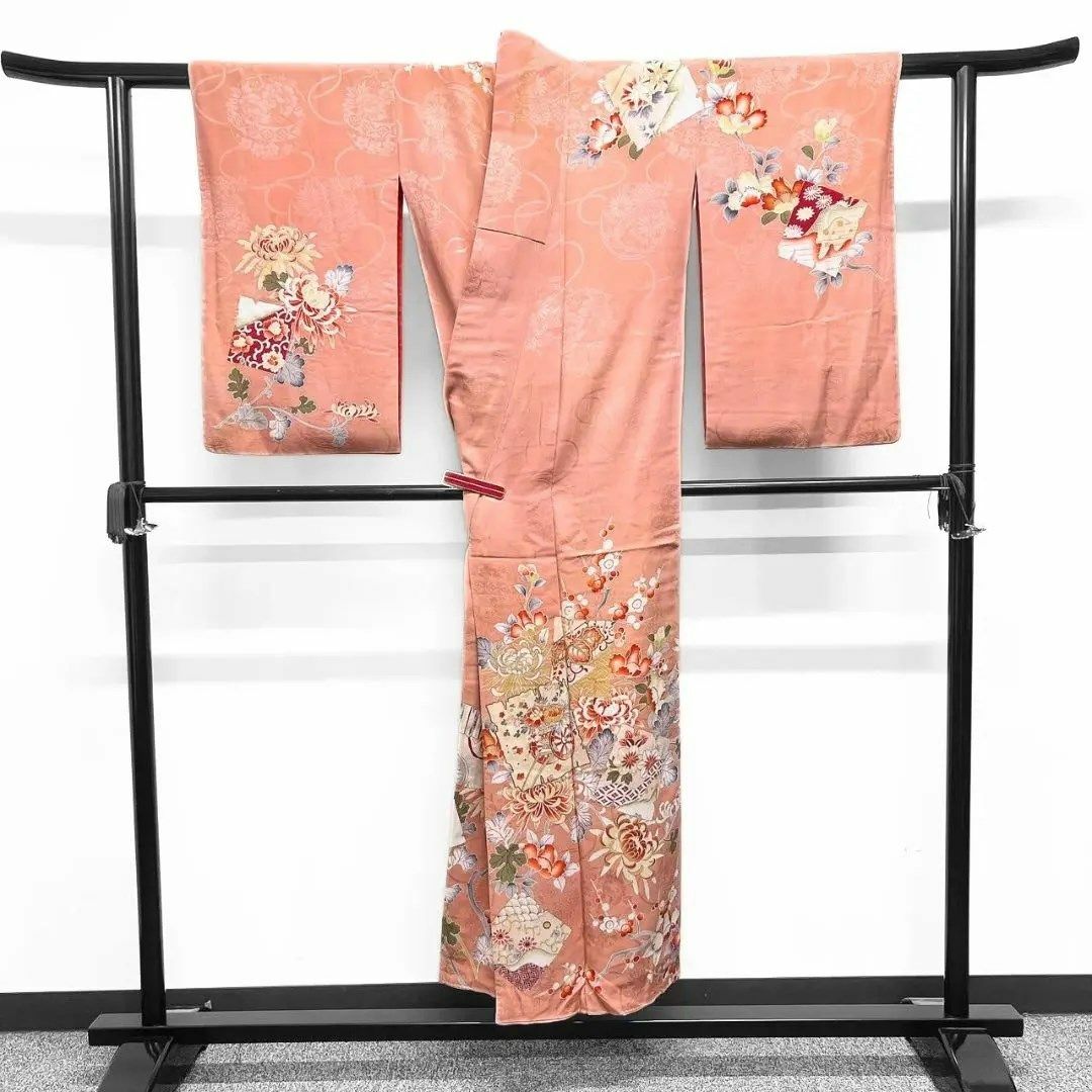 ys7163806; 恋しく 乱菊に菊・桜模様刺繍振袖【着】 ys7163806; 恋しく 乱菊に菊・桜模様刺繍振袖【着】