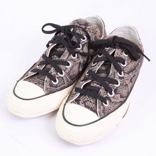 コンバース(CONVERSE)のCONVERSE　コンバース　スニーカー　レパード柄　23.5(スニーカー)