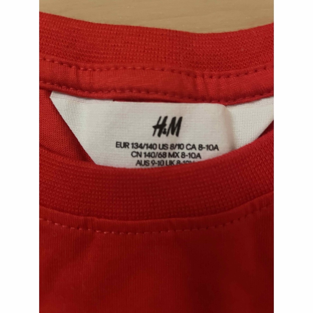 H&M(エイチアンドエム)のmarvel 半袖Tシャツ キッズ/ベビー/マタニティのキッズ服男の子用(90cm~)(Tシャツ/カットソー)の商品写真