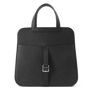 エルメス(Hermes)のエルメス ハンドバッグ アルザン25 ブラック/シルバー金具 トリヨンクレマンス B刻印 2way 黒(ハンドバッグ)