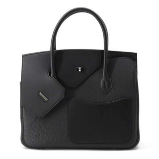 エルメス(Hermes)のエルメス バーキン30 無秩序 ブラック/シルバー金具 トゴ/スイフト B刻印 HERMES Birkin 黒(ハンドバッグ)