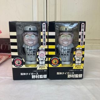 レトロ　阪神タイガース　野村監督　フィギュア　まとめて(キャラクターグッズ)