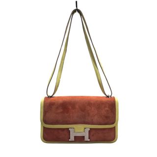 エルメス(Hermes)の　エルメス HERMES コンスタンスエラン □Q刻印 ブラウン/SV金具 ドブリス レディース ショルダーバッグ(ショルダーバッグ)