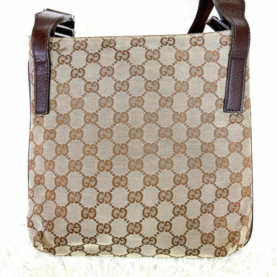 Gucci(グッチ)の☆大人気☆グッチ GUCCI GGキャンバス ショルダーバッグ ブラウン 茶 レディースのバッグ(ショルダーバッグ)の商品写真