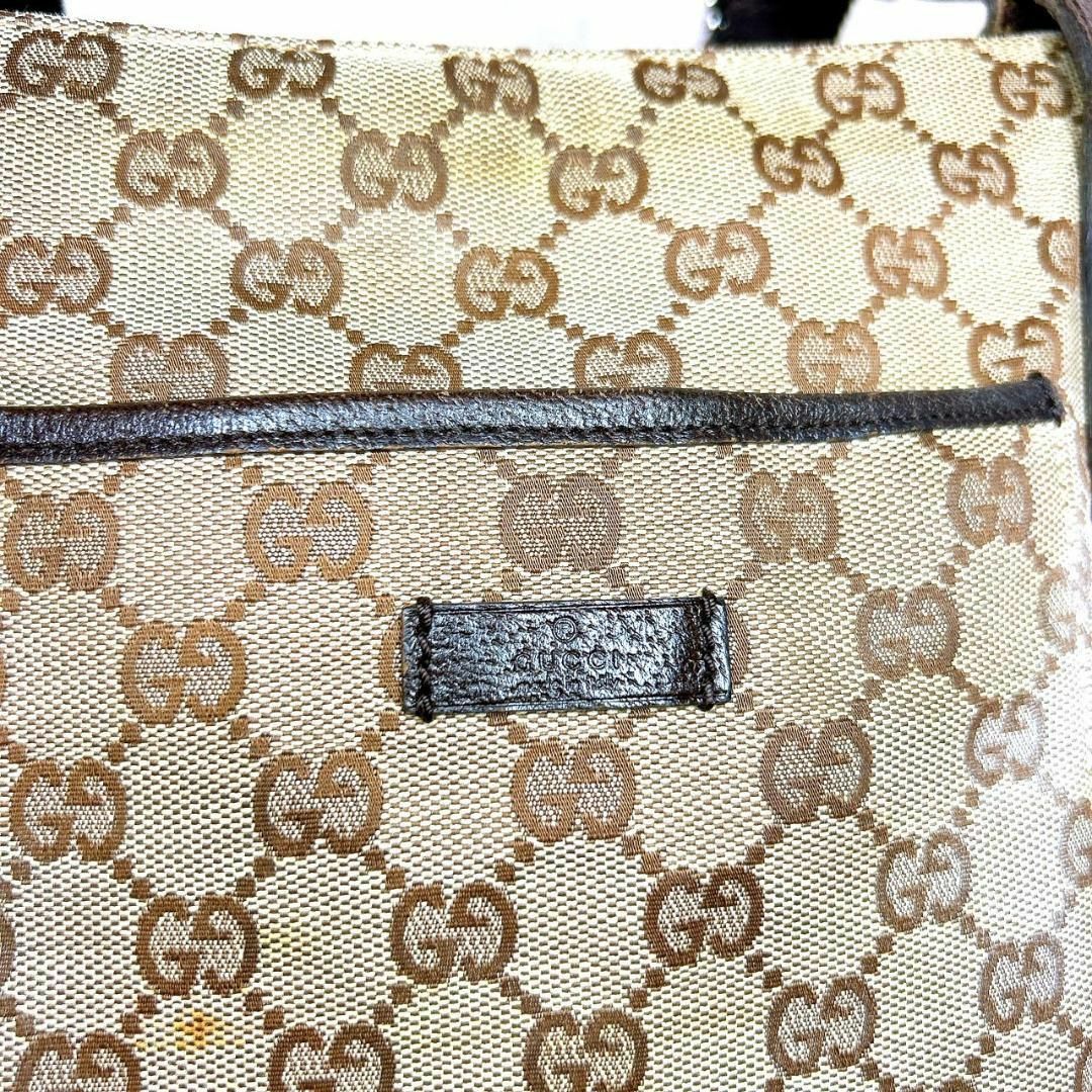 Gucci(グッチ)の☆大人気☆グッチ GUCCI GGキャンバス ショルダーバッグ ブラウン 茶 レディースのバッグ(ショルダーバッグ)の商品写真