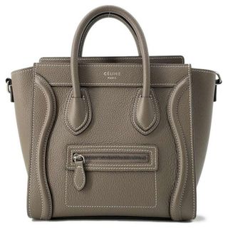 セリーヌ(celine)のセリーヌ ハンドバッグ ラゲージ ナノショッパー 189243 CELINE バッグ 2wayショルダーバッグ(ハンドバッグ)