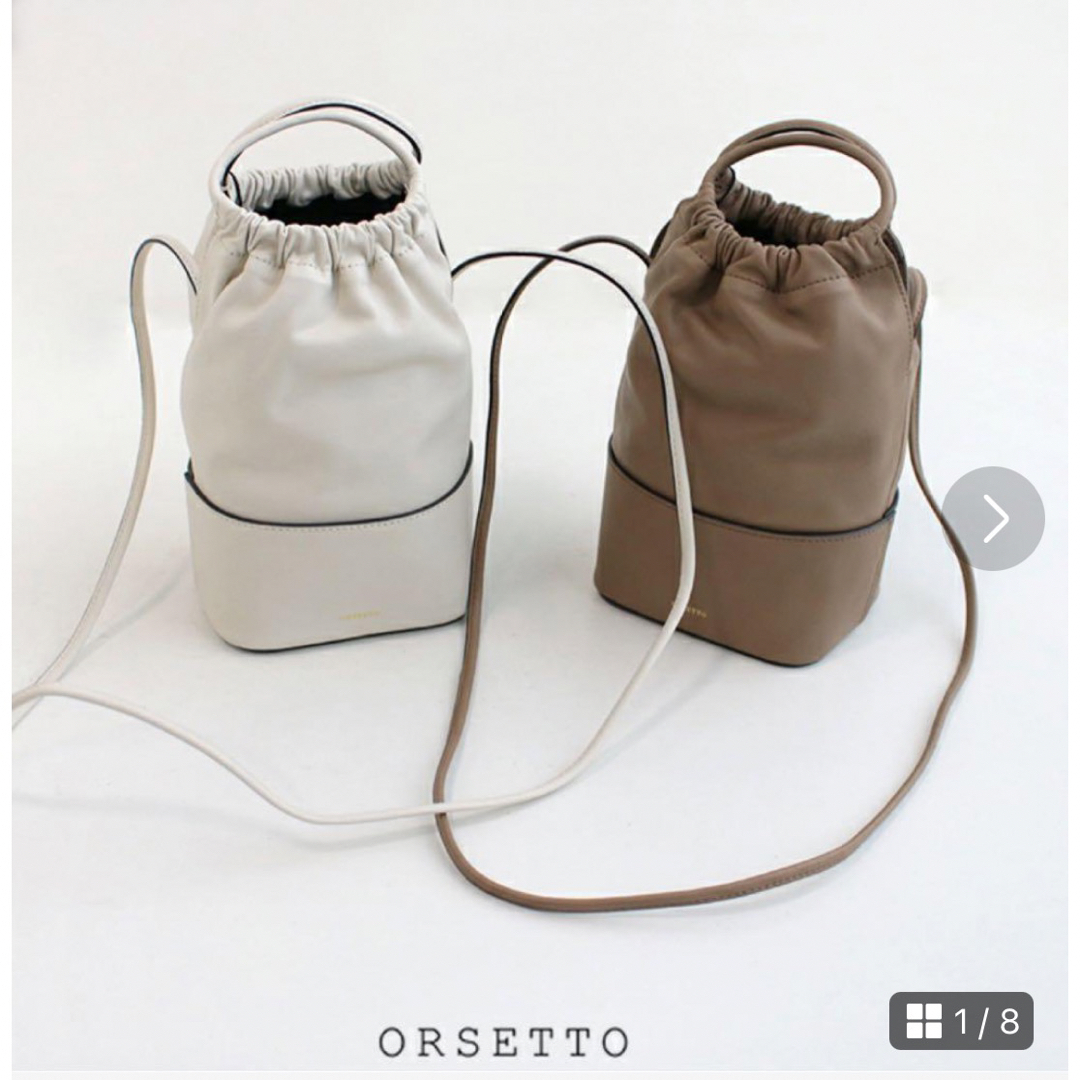 ORSETTO(オルセット)のORSETTO/オルセット 完売希少カラー！　2way ショルダーバッグ レディースのバッグ(ショルダーバッグ)の商品写真