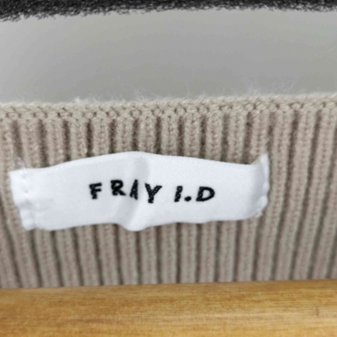 FRAY I.D(フレイアイディー)のFRAY I.D(フレイアイディー) オフショルダー ニット レディース レディースのトップス(ニット/セーター)の商品写真