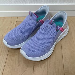 SKECHERS - スケッチャーズ　スリップインズ　20センチ　ラベンダースニーカー