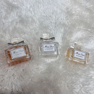 ディオール(Dior)のDIOR ミスディオール　ミニチュア　ミニ香水　5ml 3点セット(その他)