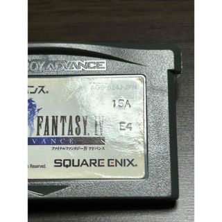 スクウェアエニックス(SQUARE ENIX)のファイナルファンタジー4 アドバンス E4 GBA FF4 バグ修正版(家庭用ゲームソフト)