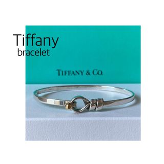 ティファニー(Tiffany & Co.)のTiffany ティファニー　ブレスレット　バングル　フックアンドアイ　シルバー(ブレスレット/バングル)