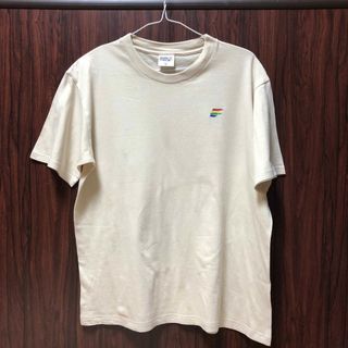 【難あり】BENETTON Formula 1　半袖 Tシャツ　ベージュ(Tシャツ/カットソー(半袖/袖なし))