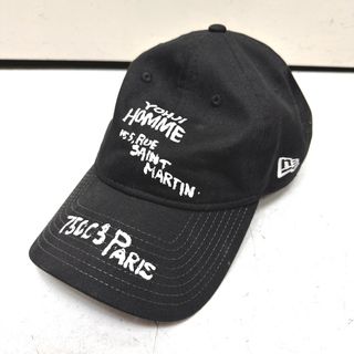 ニューエラー(NEW ERA)のニューエラ キャップ 9THIRTY Yohji Yamamoto FW22 ハンドペイントロゴ HE-H82-974 ブラック Ft1180131 中古(キャップ)