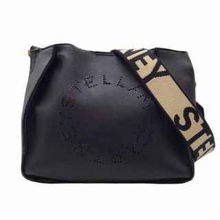 ステラマッカートニー(Stella McCartney)のSTELLA McCARTNEY ステラ マッカートニー ショルダーバッグ　557906　レザーバッグ　ブラック　ショルダー　斜め掛け　肩掛け　レザー　パンチングバッグ　鞄　カバン　レディース　メンズ　ユニセックス(ショルダーバッグ)