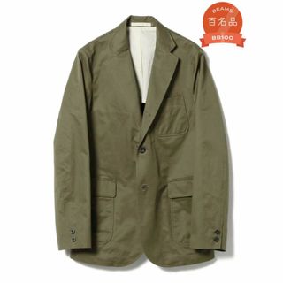 ビームスプラス(BEAMS PLUS)のBEAMS PLUS  3B jacket　olive　ジャケット　ツイル　Ｍ(テーラードジャケット)