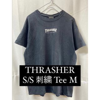 THRASHER - THRASHER メンズ Tシャツ 半袖 刺繍 US古着 M ストリート