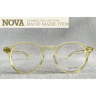 新品未使用「NOVA HAND MADE ITEM」ウェリントン H4029-4(サングラス/メガネ)