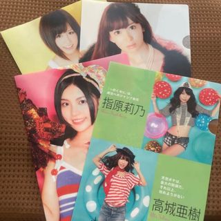 エーケービーフォーティーエイト(AKB48)のAKB48 クリアファイル 前田敦子 小嶋陽菜 松井珠理奈 指原莉乃 高城亜樹(アイドルグッズ)