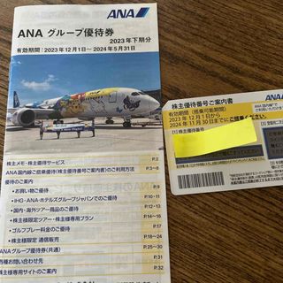 エーエヌエー(ゼンニッポンクウユ)(ANA(全日本空輸))のANA株主優待券(航空券)