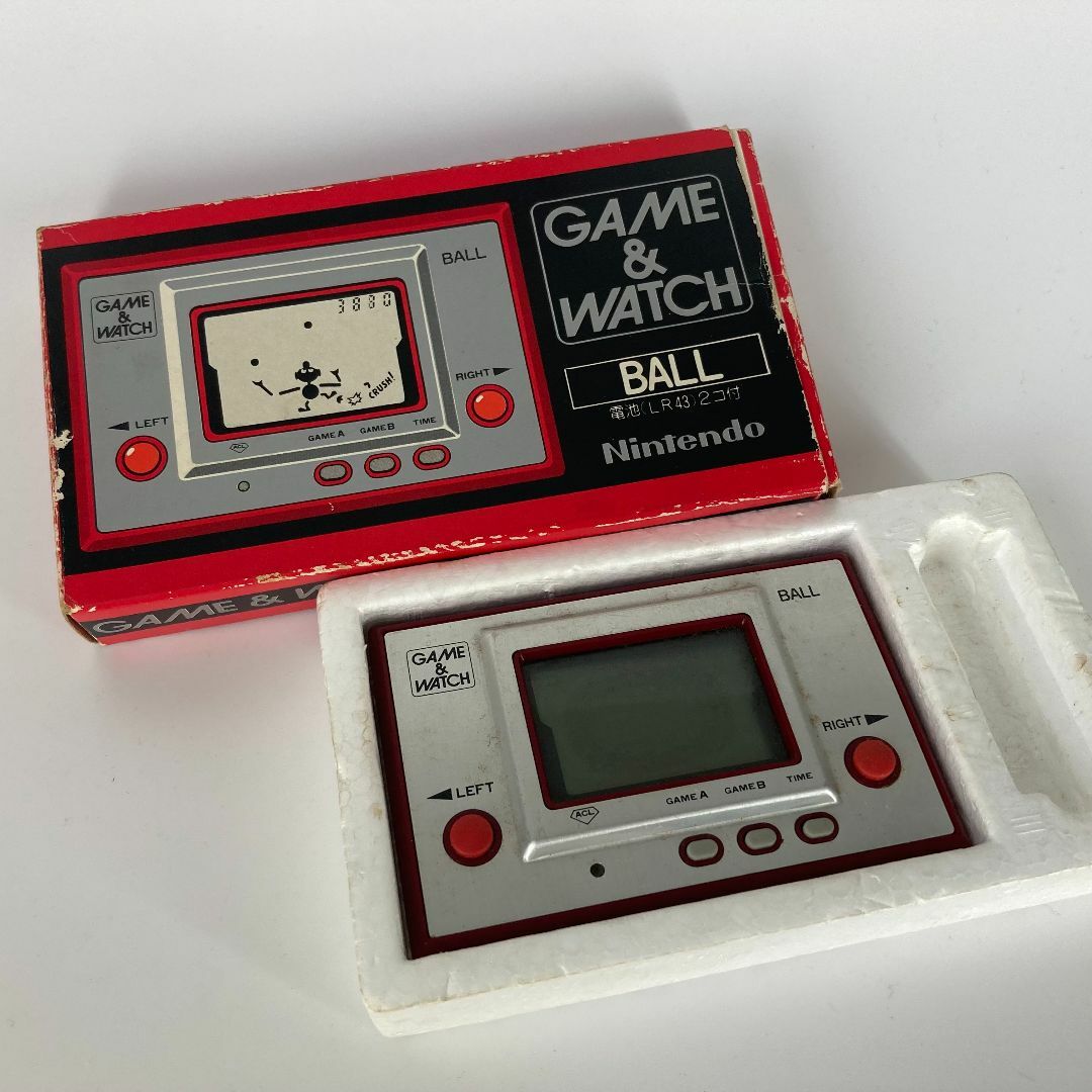 任天堂(ニンテンドウ)のNintendo ゲームウォッチ BALL ボール AC-01 エンタメ/ホビーのゲームソフト/ゲーム機本体(携帯用ゲーム機本体)の商品写真