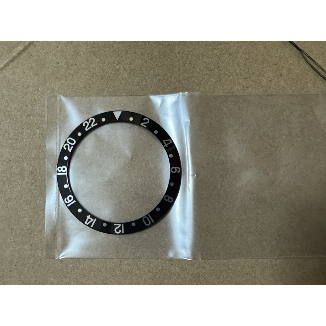 ROLEX(ロレックス)のロレックス GMT-MASTER Ⅱ 純正アルミインサート 黒 メンズの時計(その他)の商品写真