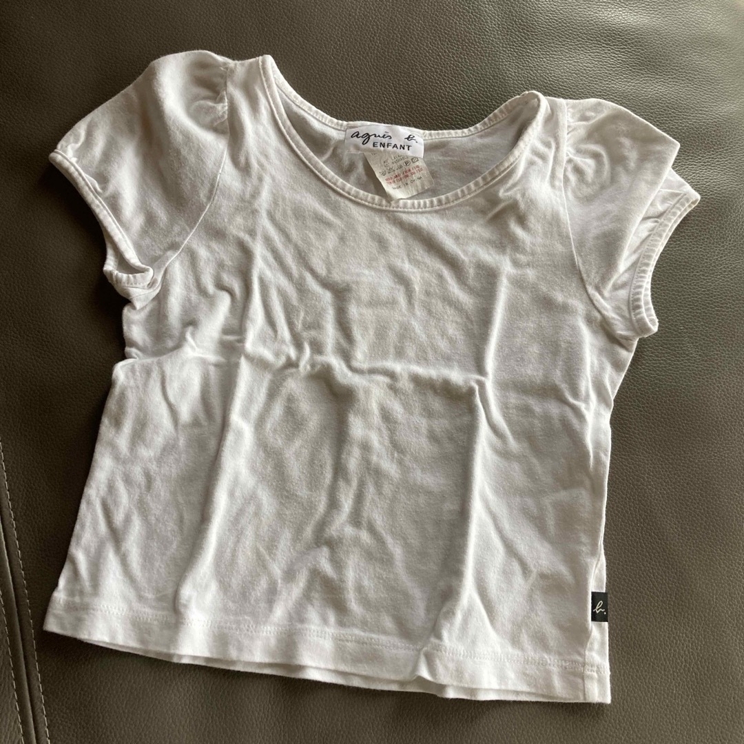 agnes b.(アニエスベー)のagnes.b enfant Tシャツ(8ans)&スカート(6ans) キッズ/ベビー/マタニティのキッズ服女の子用(90cm~)(Tシャツ/カットソー)の商品写真