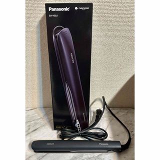 パナソニック(Panasonic)のPanasonic ストレートアイロン ナノケア EH-HS0J-K ブラック(ヘアアイロン)