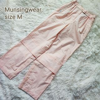 マンシングウェア(Munsingwear)のMunsingwear レインパンツ M ピンク(ウエア)