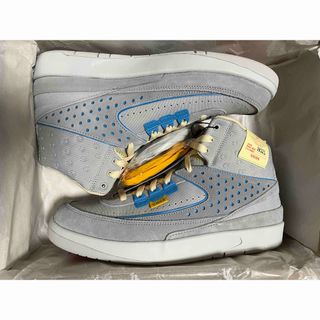 Supreme - UNION Air Jordan 2 Grey Fog 27.5