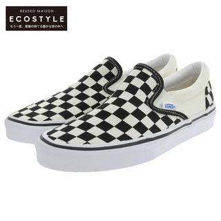 ヴァンズ(VANS)のバンズ 未使用 VANS バンズ スリッポン 50th スニーカー シューズ メンズ ホワイト ブラック 25cm V98STEVE 25(その他)