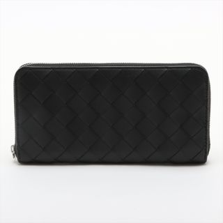 ボッテガヴェネタ(Bottega Veneta)のボッテガヴェネタ  レザー  ブラック レディース 長財布(財布)