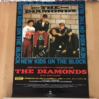 非売品 NEW KIDS ON THE BLOCK 告知 販促用 ポスター(印刷物)