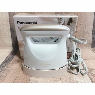 パナソニック(Panasonic)のPanasonic 衣類スチーマー ピンクゴールド調 NI-FS530(アイロン)