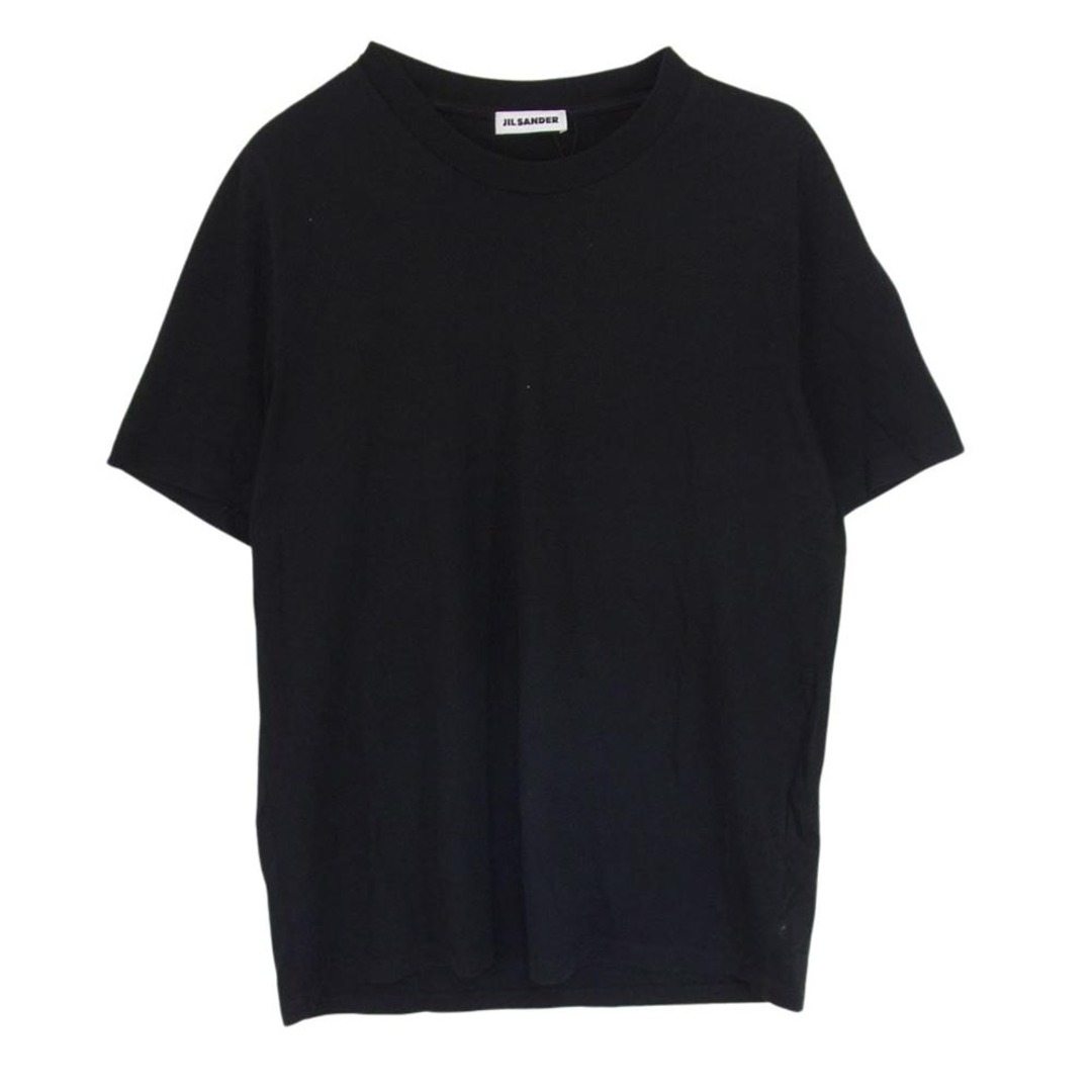 Jil Sander(ジルサンダー)のJIL SANDER ジルサンダー J21GC0004 国内正規品 天竺ボディ クルーネック 半袖 Tシャツ ブラック系 L【中古】 メンズのトップス(シャツ)の商品写真