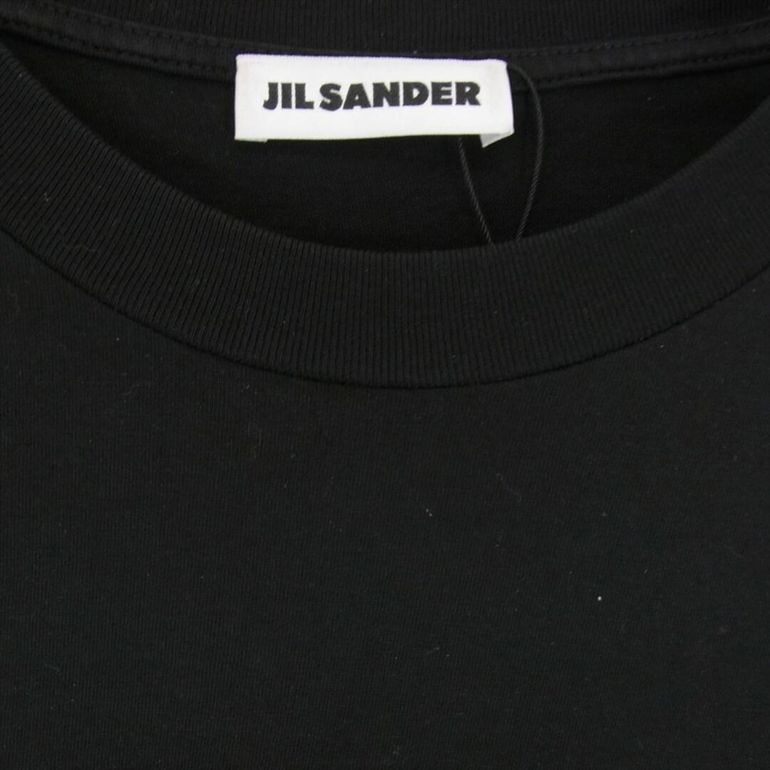 Jil Sander(ジルサンダー)のJIL SANDER ジルサンダー J21GC0004 国内正規品 天竺ボディ クルーネック 半袖 Tシャツ ブラック系 L【中古】 メンズのトップス(シャツ)の商品写真